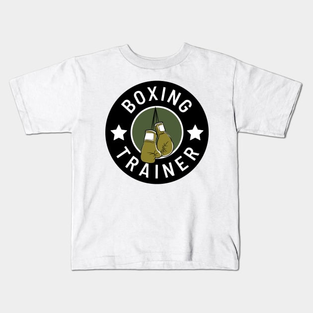 Trainer boxer Kids T-Shirt by ZM1